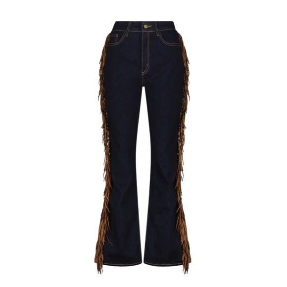 The Noli Shop Ryder Fringe Jean - Picture 8 of 9